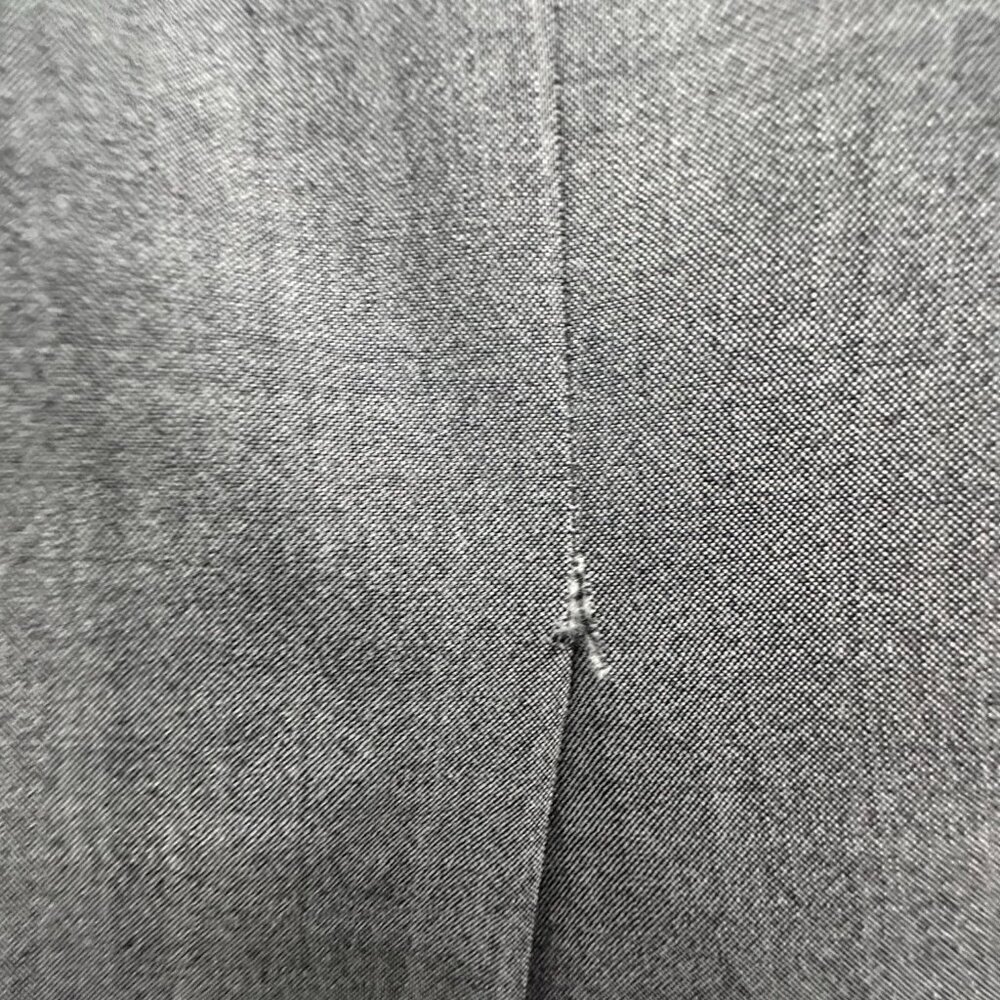 Banana Republic Gray Pencil Suit Skirt Size 12 - Picture 2 of 6
